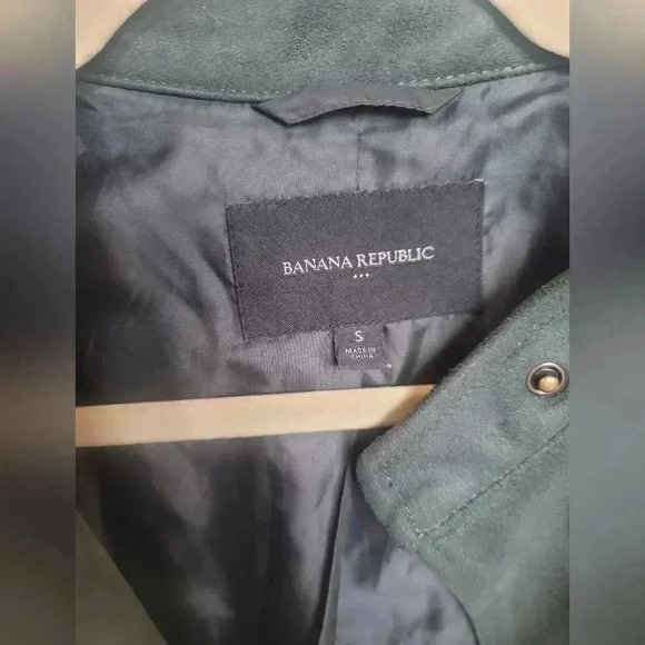 Banana Republic suede moto jacket - Picture 4 of 8